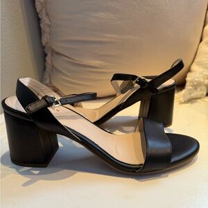 NWOB COLE HANN Black Women's block heel sandals